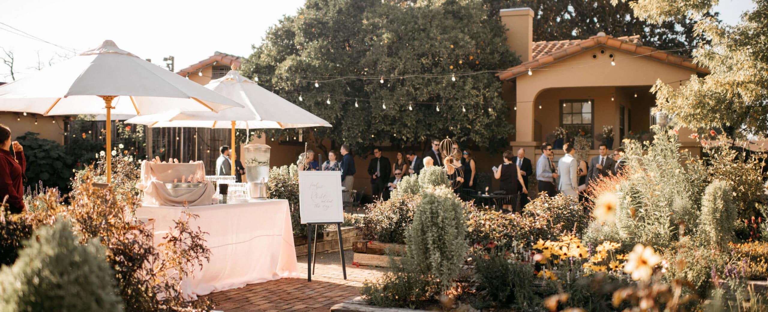 small vineyard wedding ceremony Tre Posti St Helena Napa Valley