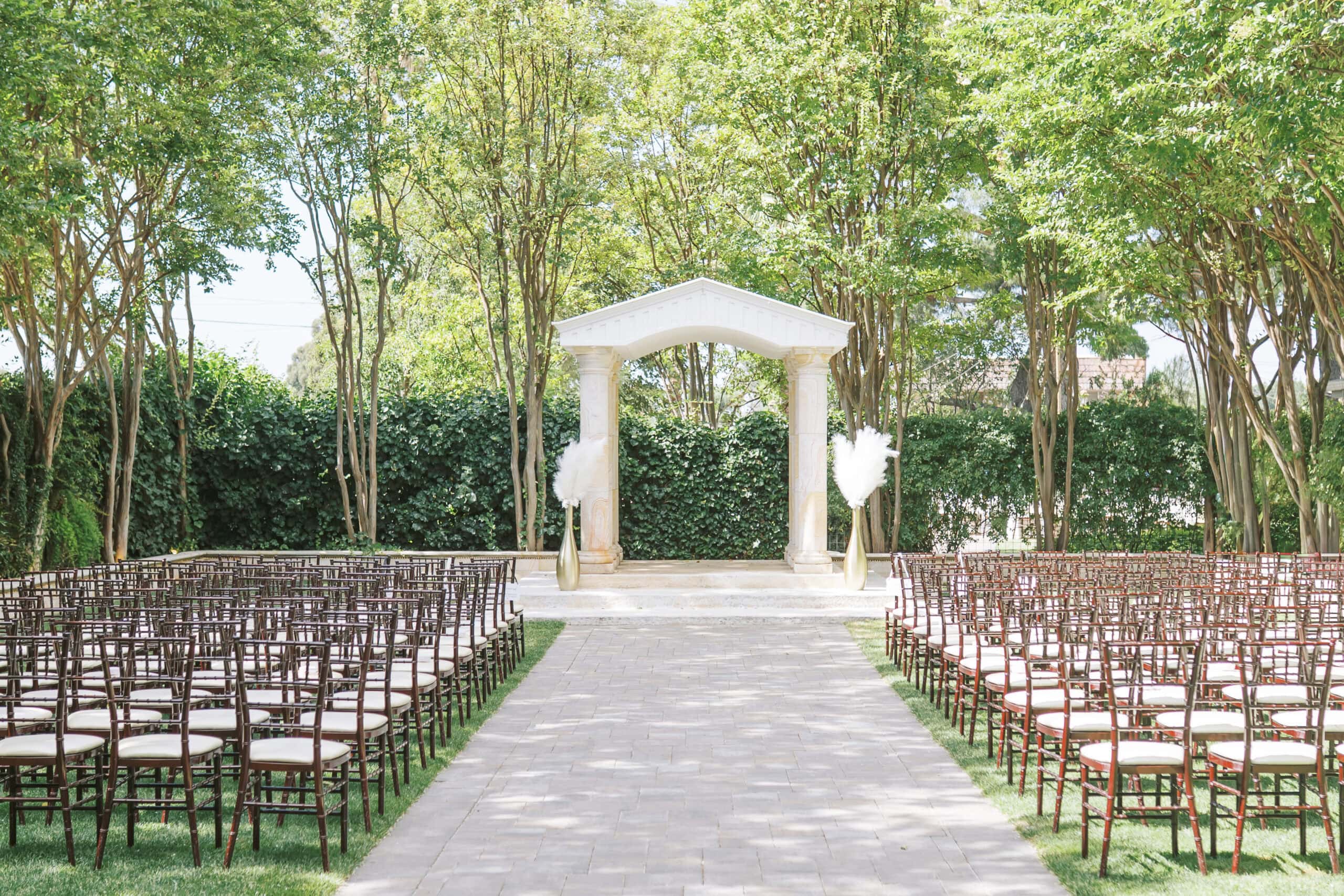 Pleasanton Wedding Venue Ceremony photo of Palm Event Center